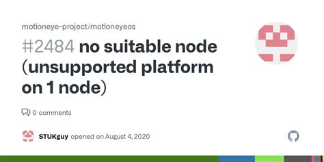 m1 no suitable node